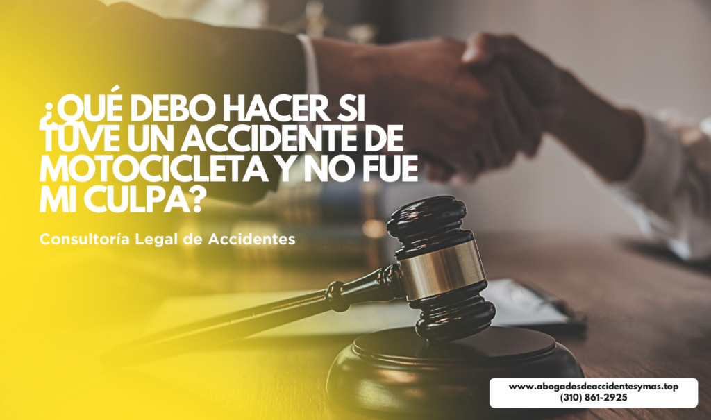 abogado de lesiones personales accidente motocicleta